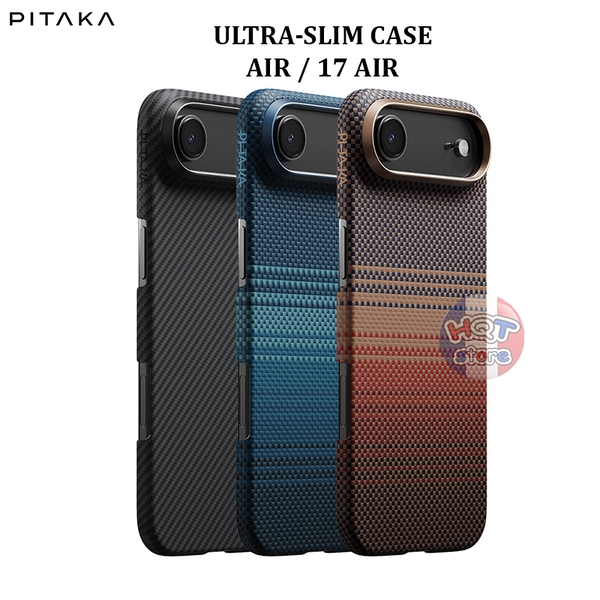 Ốp sợi carbon PITAKA Ultra-Slim Case IPhone Air / 17 Air siêu mỏng nhẹ