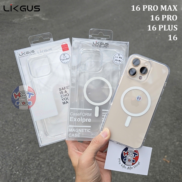 Ốp trong Likgus Lin / Lin Mag iPhone 16 Pro Max / 16Pro / 16 Plus / 16