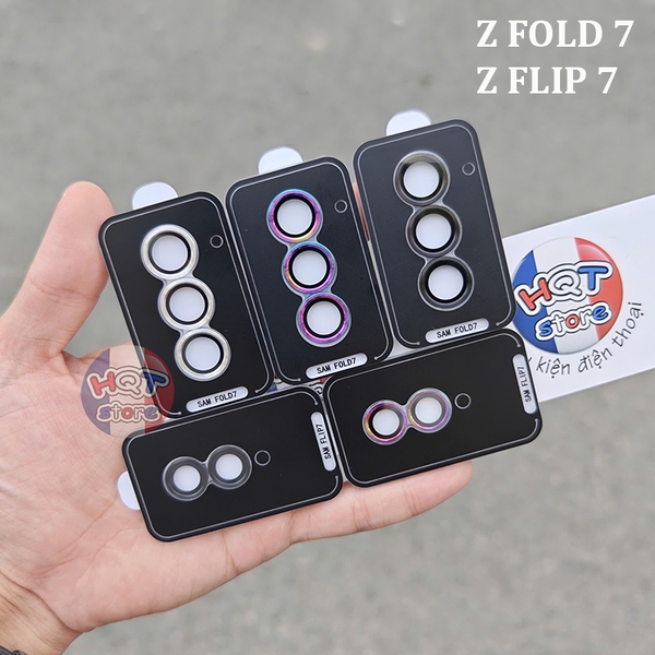 Ốp viền kính bảo về camera Lens Protector cho Z Fold 7 / Z Flip 7