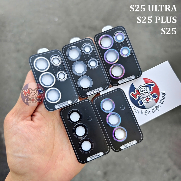 Ốp viền kính bảo vệ camera Lens Protector S25 Ultra / S25 Plus / S25
