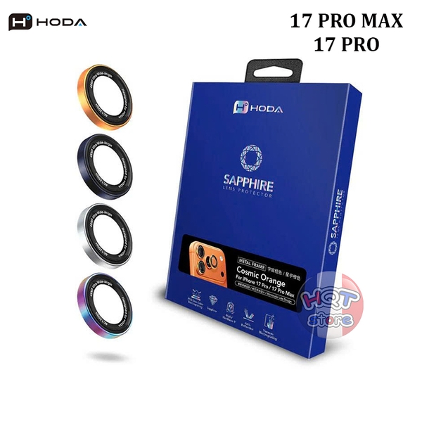 Ốp viền kính Camera Hoda Sapphire MONOCULAR iPhone 17 Pro Max / 17Pro