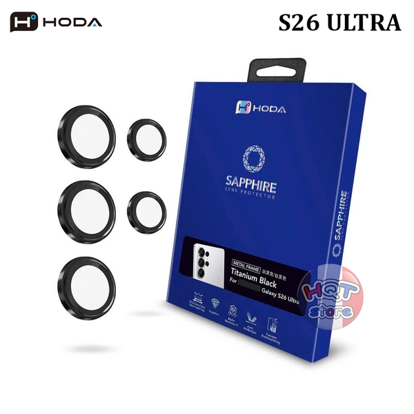 Ốp viền kính camera Hoda Sapphire Samsung S26 Ultra