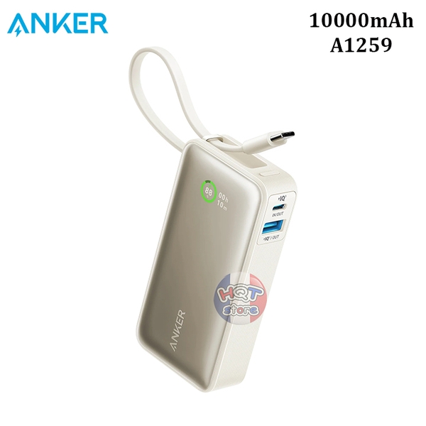 Pin sạc dự phòng sạc nhanh Anker Nano 30W 10000 mah PD A1259