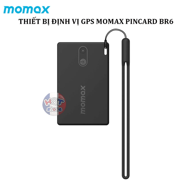 Thiết bị định vị GPS Momax PIN CARD Find My BR6 Ultra Slim Tracker