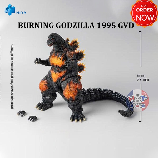 Mô hình Burning Godzilla 1995 GVD HIYA Toys Action Figure