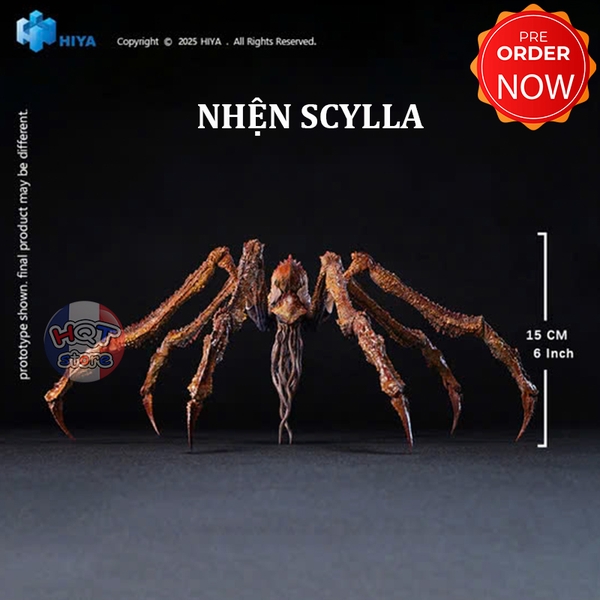 Mô hình Nhện Scylla Godzilla x Kong HIYA Exquisite Basic Action Figure