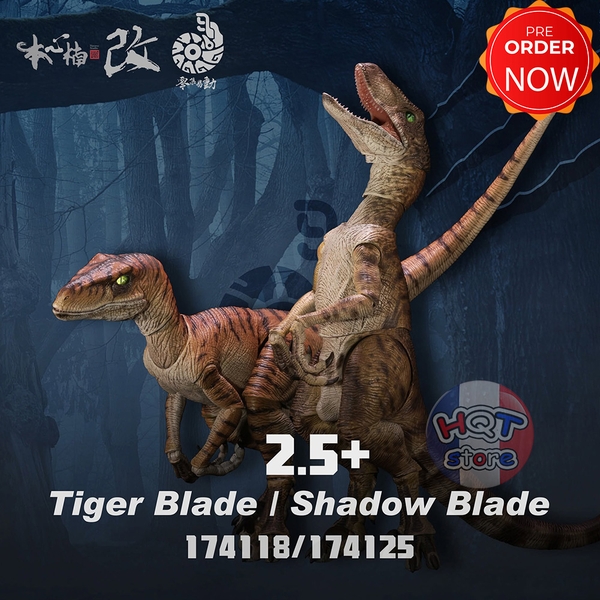 Mô Hình Khủng Long Raptor 2.5+ Benxin Nanmu Smart Series Action Fig