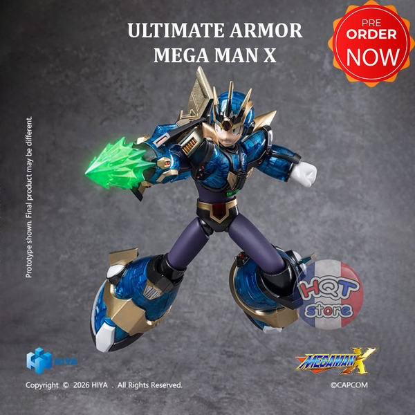 Mô hình Ultimate Armor Mega Man X Hiya Toys Action Figure