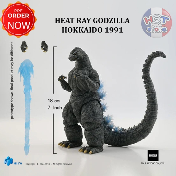 Mô hình Heat Ray Godzilla Hokkaido 1991 Action Figure HIYA
