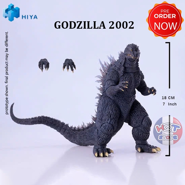 Mô hình Godzilla 2002 Against Mechagodzilla Action Figure HIYA Toys