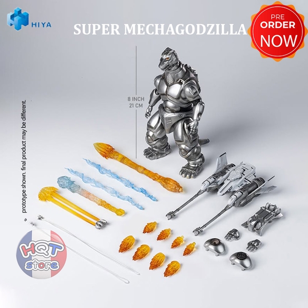 Mô hình Super Mechagodzilla vs Godzilla 1993 HIYA Toys