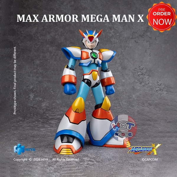 Mô hình Max Armor Mega Man X Hiya Toys Action Figure