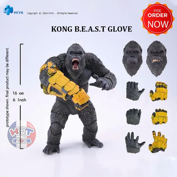 Mô hình Kong B.E.A.S.T Glove Ver Action Figure HIYA Godzilla x Kong