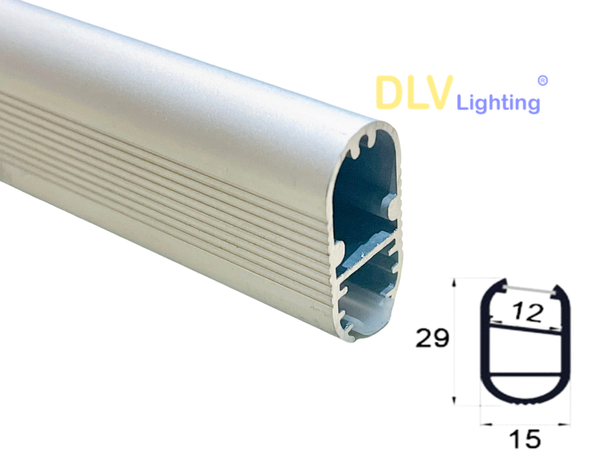 Thanh nhôm cho đèn led 630 (DLV-630)