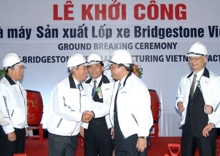 Bridgestone xây nhà máy lốp thứ 50 tại Việt Nam