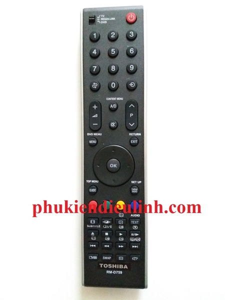 ĐIỀU KHIỂN TIVI TOSHIBA RM-D759 (HÀNG TRUNG QUỐC)