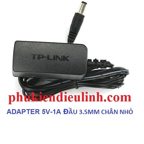 Nguồn Adapter 5V-1A đầu 3.5mm Chân nhỏ (Hàng chính hãng)