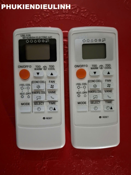 ĐIỀU KHIỂN ĐIỀU HÒA MITSUBISHI ELECTRIC MẶT NHŨ (HÀNG TRUNG QUỐC)