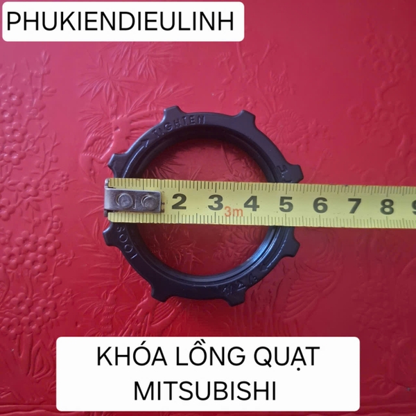 NÚM XIẾT LỒNG QUẠT  MITSUBISHI ĐỜI CŨ (HÀNG CHÍNH HÃNG)