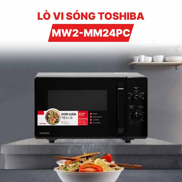 Lò vi sóng Toshiba MW2-MM24PC(BK) 24L