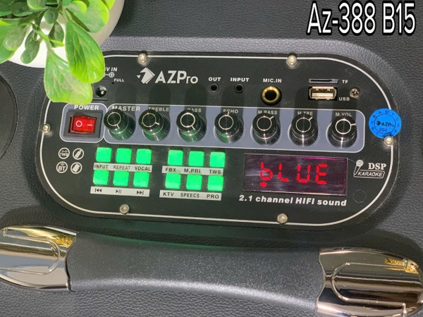 Loa karaoke AZpro AZ-338, loa 3 đường tiếng