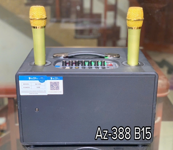 Loa karaoke AZpro AZ-338, loa 3 đường tiếng