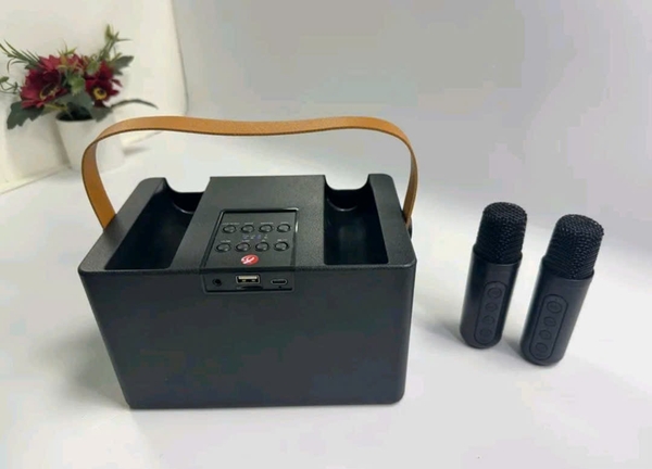 Loa karaoke WJ-A830 bass mạnh tặng kèm 2 micro thay đổi giọng nói