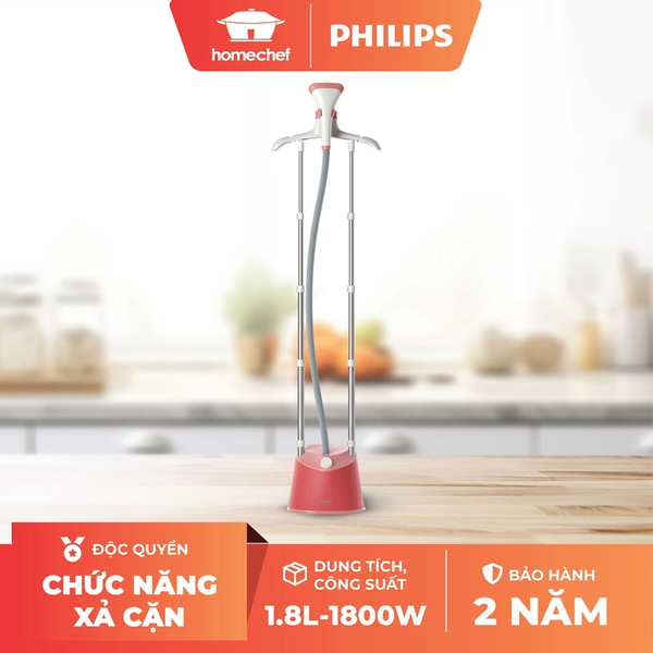 Bàn là, bàn ủi hơi nước đứng Philips STE1020/40 1800W