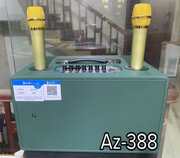 Loa karaoke AZpro AZ-338, loa 3 đường tiếng