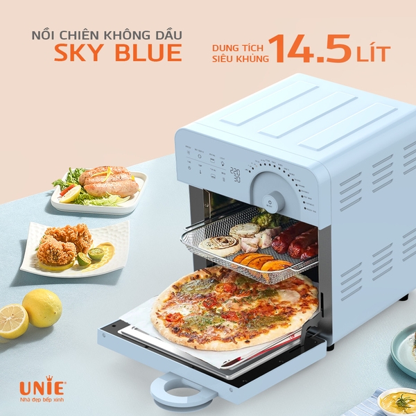 Nồi chiên không dầu UNIE SKY BLUE