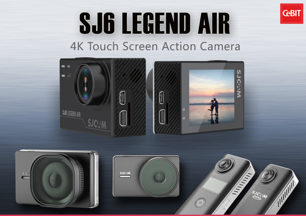 SJCAM HD GIỚI THIỆU 4 SẢN PHẨM MỚI TẠI CEBIT 2017