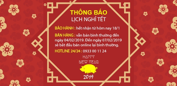 Lịch nghỉ tết nguyên đán 2019