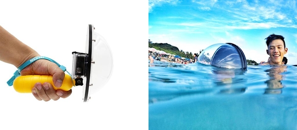 Dome port dành cho máy quay hành trình (SJCAM, Yi và một số dòng Gopro)