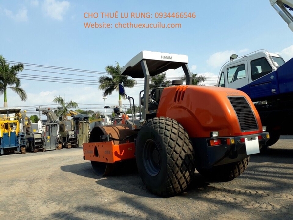 Cho thuê lu rung hamm lực rung 25 tấn