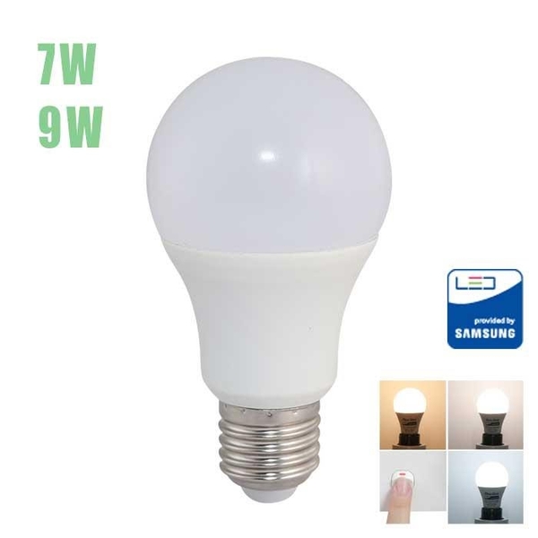 Bóng LED Bulb đổi màu A60 E27