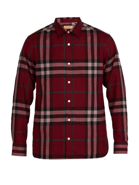 ÁO SƠ MI BURBERRY Richard medium check cotton shirt