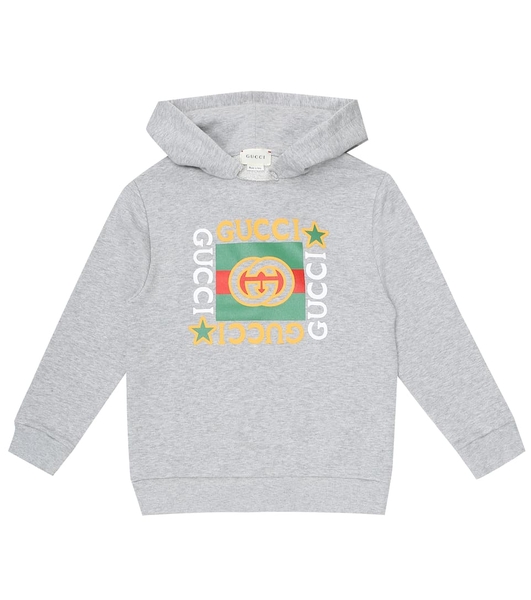 ÁO GUCCI KIDS Logo cotton hoodie 9 -12 years ÁO GUCCI KIDS Logo cotton hoodie 9 -12 years