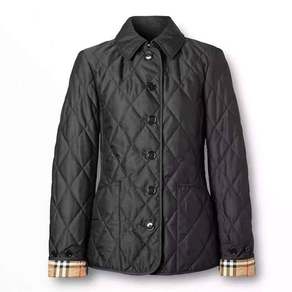 Introducir 46+ imagen burberry jacket woman