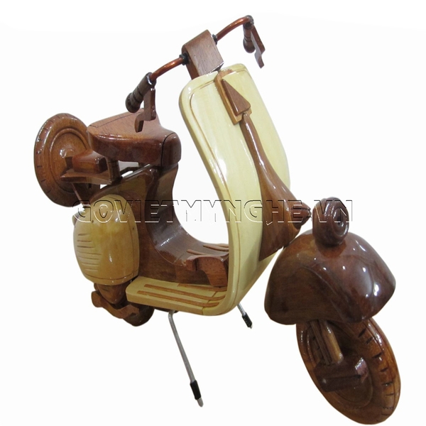 Mô Hình Xe Vespa Gỗ - Gỗ Nhiều Màu