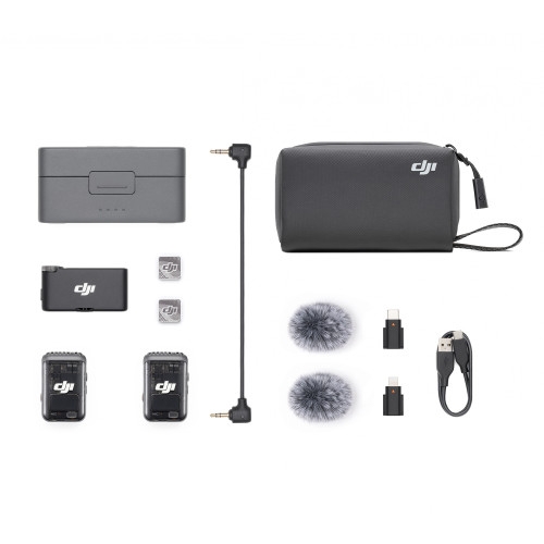 DJI Mic 2 (2 TX 1 RX Charging Case)