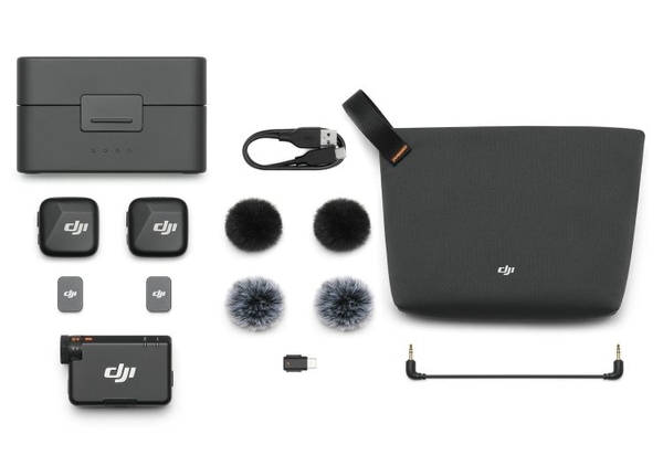 DJI Mic Mini (2 TX 1 RX Charging Case)