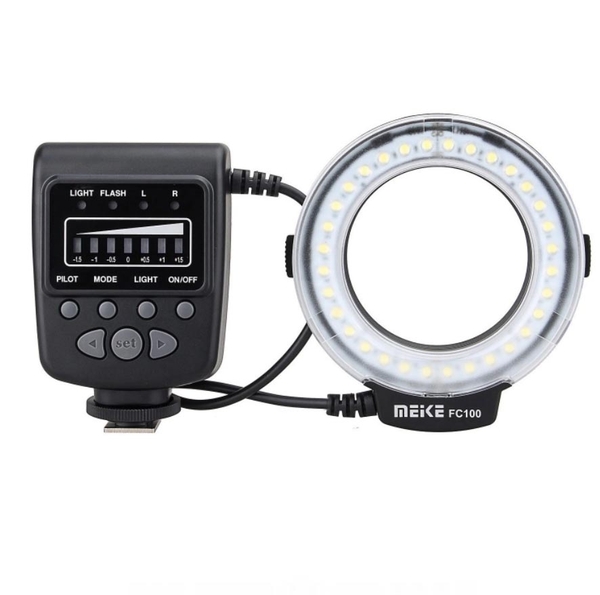 Đèn Meike MK-FC100 LED Macro Ring Flash Light