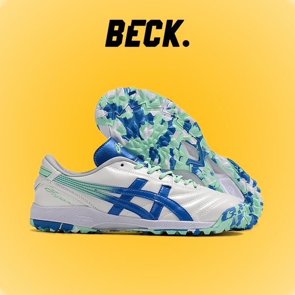 giay-bong-da-asics-c3-trang-vach-xanh-bien-de-ran-ri-tf