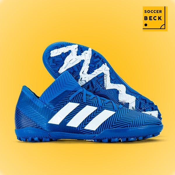 giay-bong-da-adidas-nemeziz-18-3-xanh-bien-vach-trang-tf