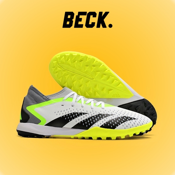 giay-bong-da-adidas-predator-accuracy-3-trang-xam-xanh-chuoi-co-lung-tf