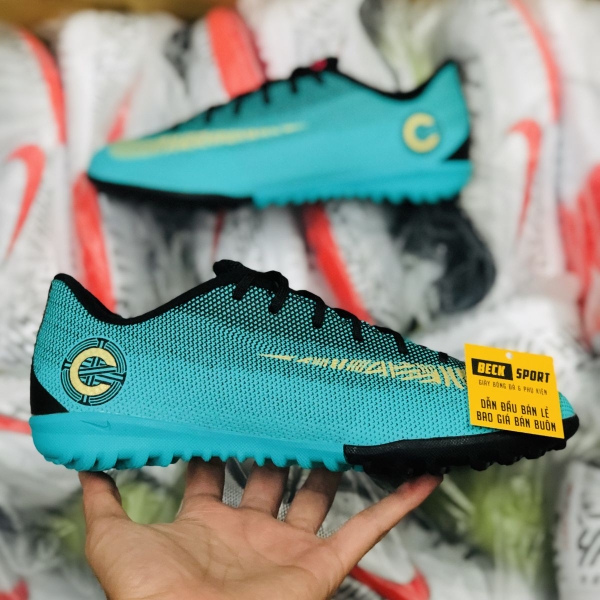 giay-bong-da-nike-mercurial-vapor-6-academy-cr7-xanh-la-den-tf