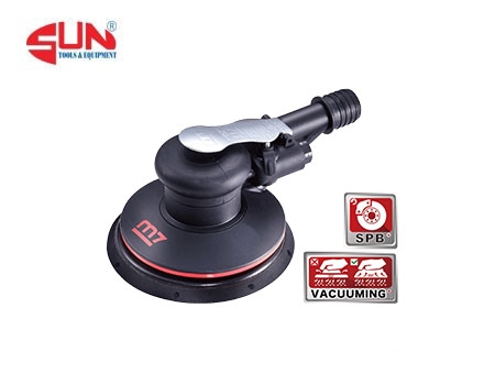 Máy chà nhám tròn 6 inch dùng khí nén có hút bụi QB-51612
