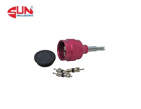 Dụng cụ tháo lắp lõi van kèm 06 van gas R12 Mastercool 90376