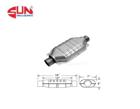 Bộ lọc xúc tác khí thải - Bộ trung hòa xử lý khí thải Động Cơ xăng 6904