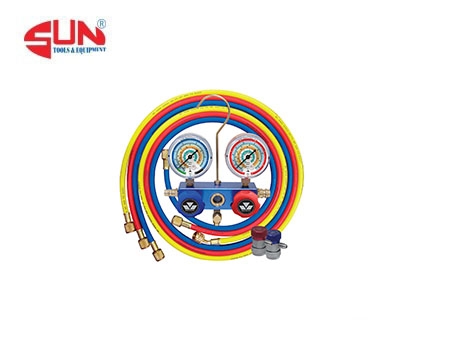 Bộ đồng hồ sạc gas R134a R404A R407C R22 R507A Mastercool 89996-MB